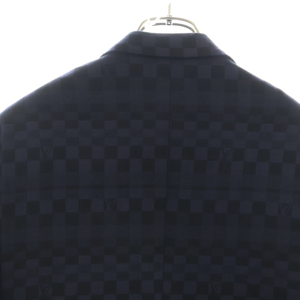 LOUIS VUITTON(ルイヴィトン) 23SS ダミエ ナポリターナジャケット ネイビー RM231F MU6 HOF J8F