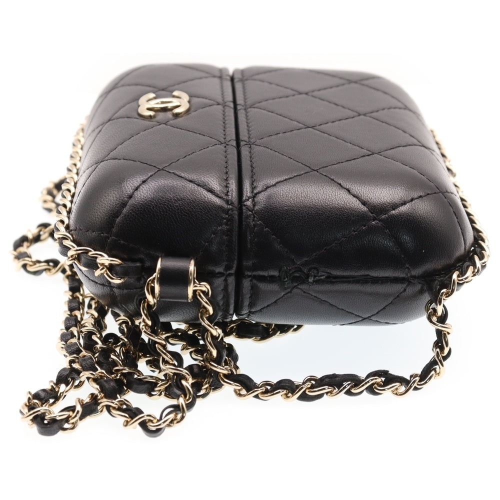 CHANEL(シャネル) ココマーク チェーンポシェット ショルダーバッグ ブラック