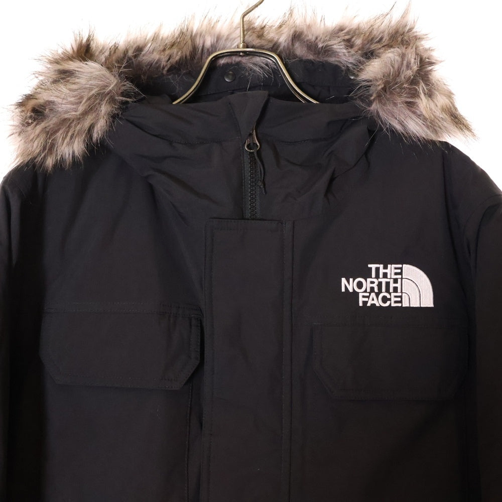 THE NORTH FACE(ザノースフェイス) MCMURDO BOMBER マクマードボンバー ファー付きダウンジャケット ブラック NF0A5GD9
