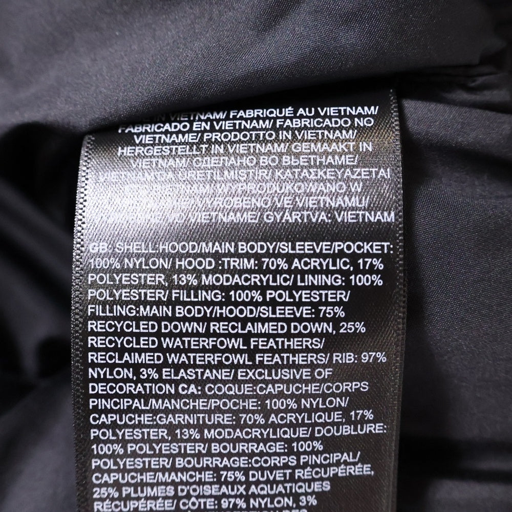 THE NORTH FACE(ザノースフェイス) MCMURDO BOMBER マクマードボンバー ファー付きダウンジャケット ブラック NF0A5GD9