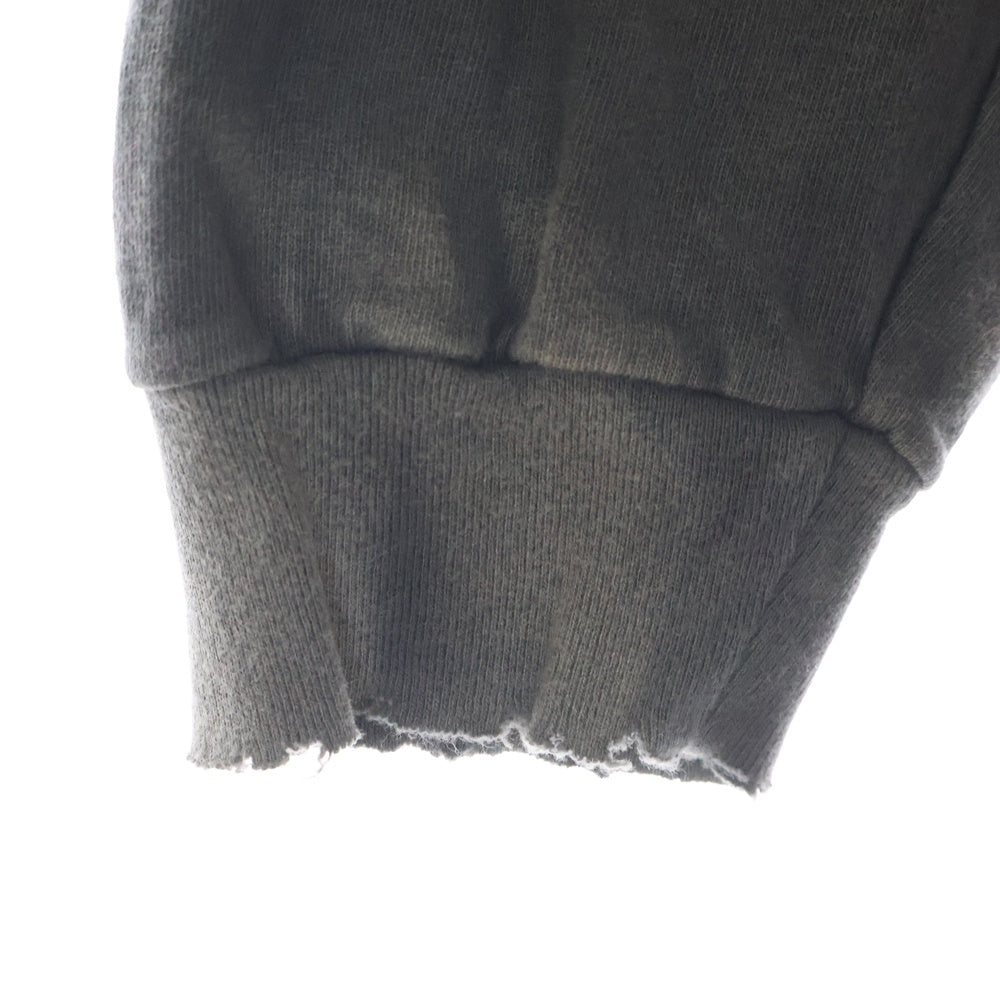 SAINT MICHAEL(セントマイケル) 22AW SIN LS TEE 両面プリント 長袖Tシャツカットソー グレー SM-A22-0000-012