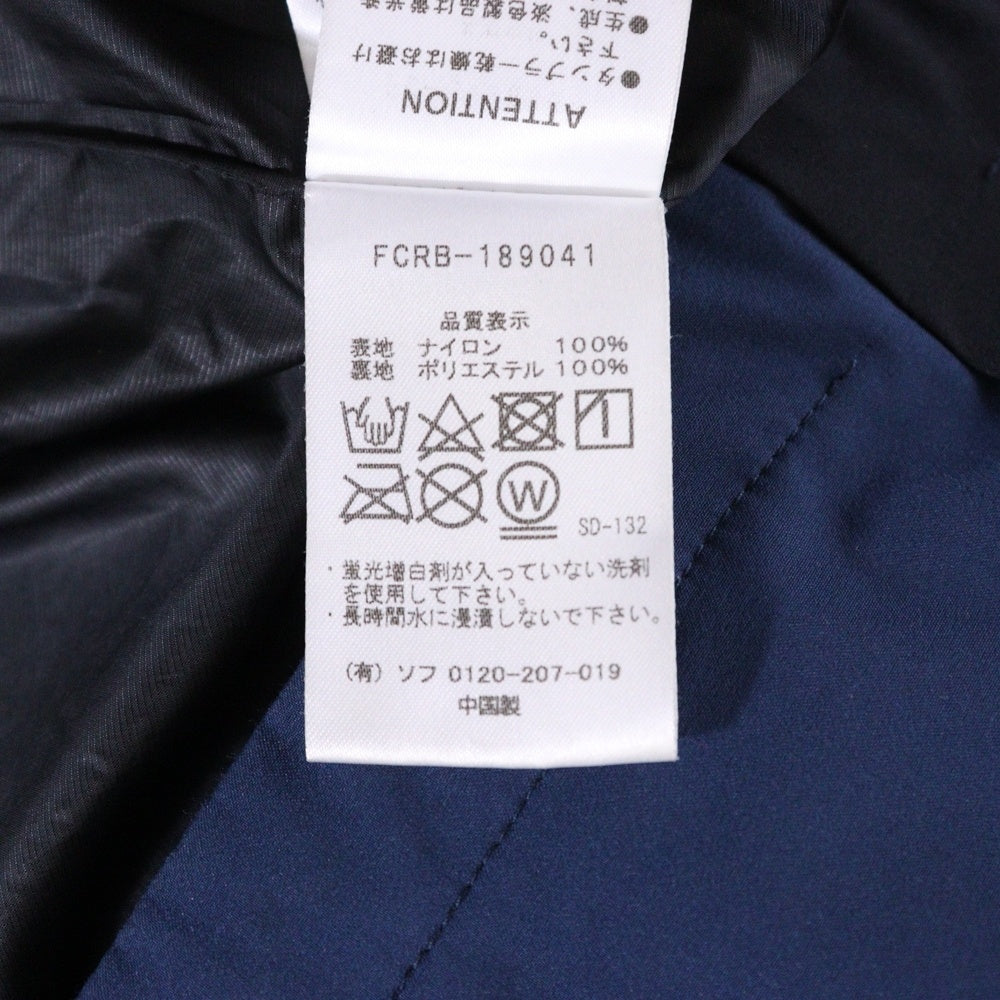 F.C.R.B./F.C.Real Bristol/FCRB(エフシーアールビー/エフシーレアルブリストル) TOUR JACKET ツアージャケット ナイロンジップアップジャケット ブルー/ブラック FCRB-189041