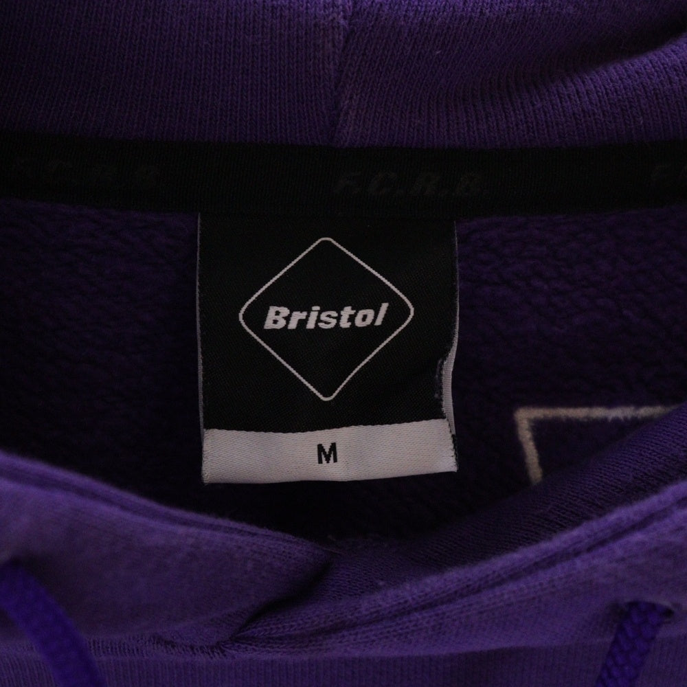 F.C.R.B./F.C.Real Bristol/FCRB(エフシーアールビー/エフシーレアルブリストル) フロントロゴワッペン バック刺繍ロゴ プルオーバーパーカー パープル FCRB-232081