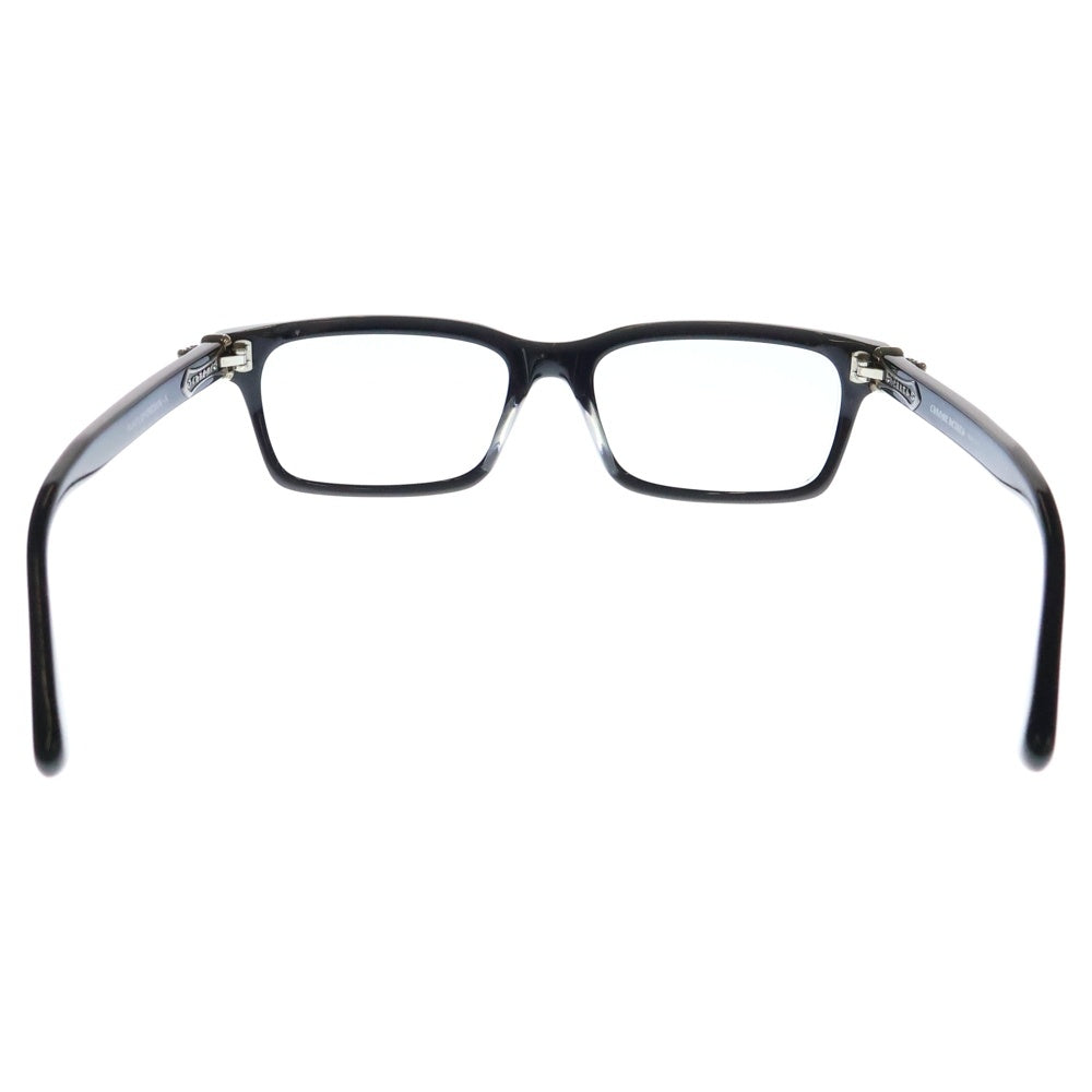 CHROME HEARTS(クロムハーツ) RUMPLEFORESKIN-A ダガー装飾 アイウェア 眼鏡 ブラック