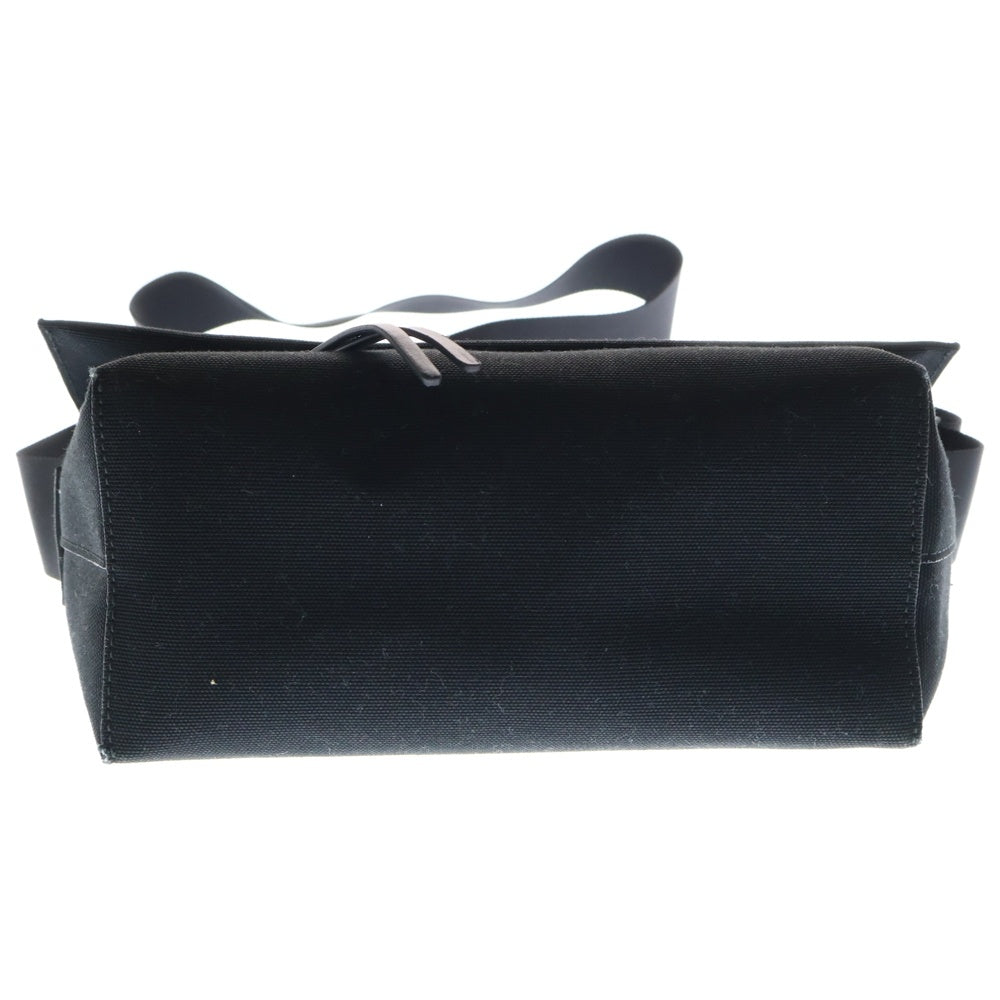 JIL SANDER(ジルサンダー) UTILITY CROSSBODY SM ユーティリティ スモール キャンバスショルダーバッグ ブラック J49WG0015 P6647