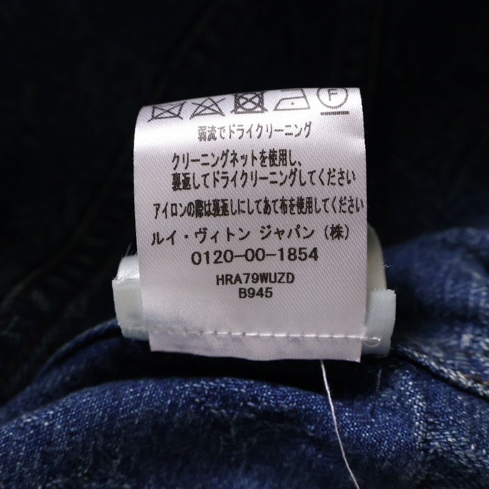 LOUIS VUITTON(ルイヴィトン) 25SS モノグラムパールボタン デニムジャケット ジャガード RM251Q UZD HRA79W インディゴ