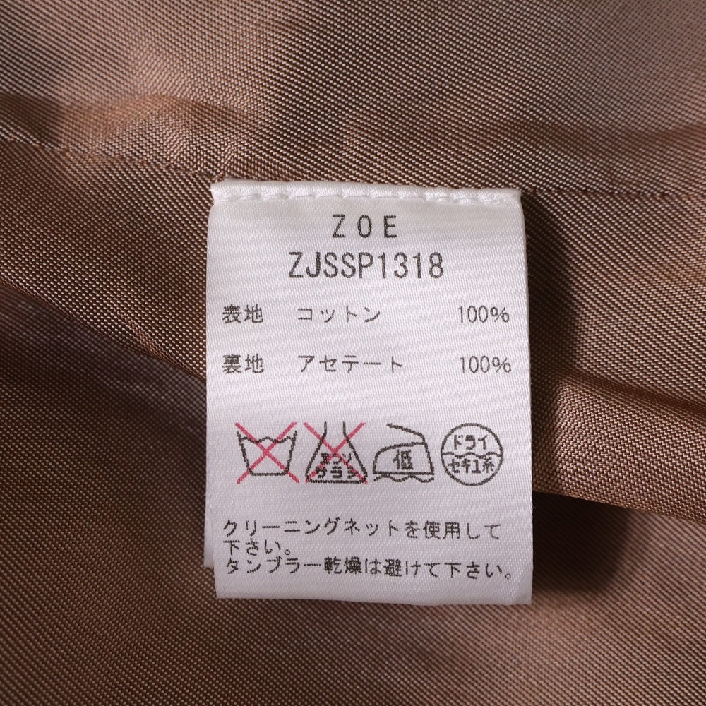 Zoe Jordan(ゾージョーダン) ツイードコットンジャケット レディース ホワイト/オレンジ ZOE ZJSSP1318