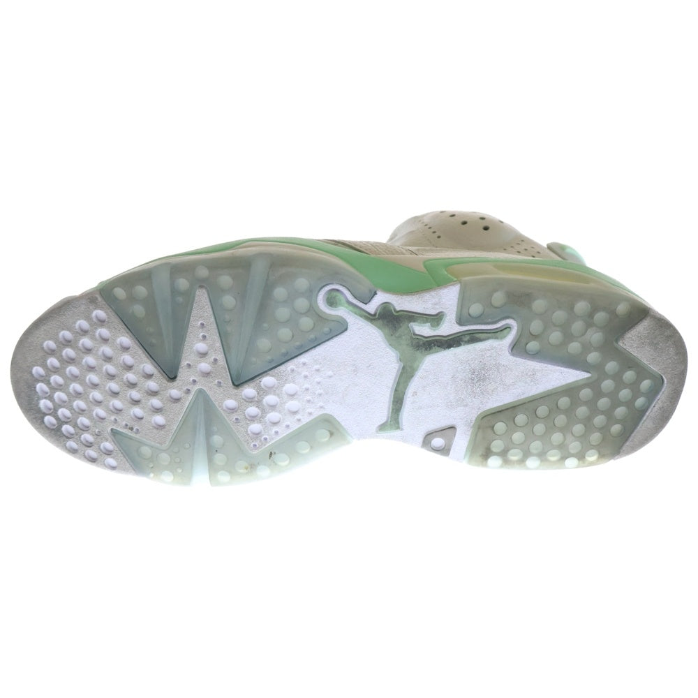 NIKE(ナイキ) WMNS Air Jordan 6 Mint Foam ウィメンズ エアジョーダン6 ミントフォーム ハイカットスニーカー ホワイト/グリーン US12/29cm DQ4914-103