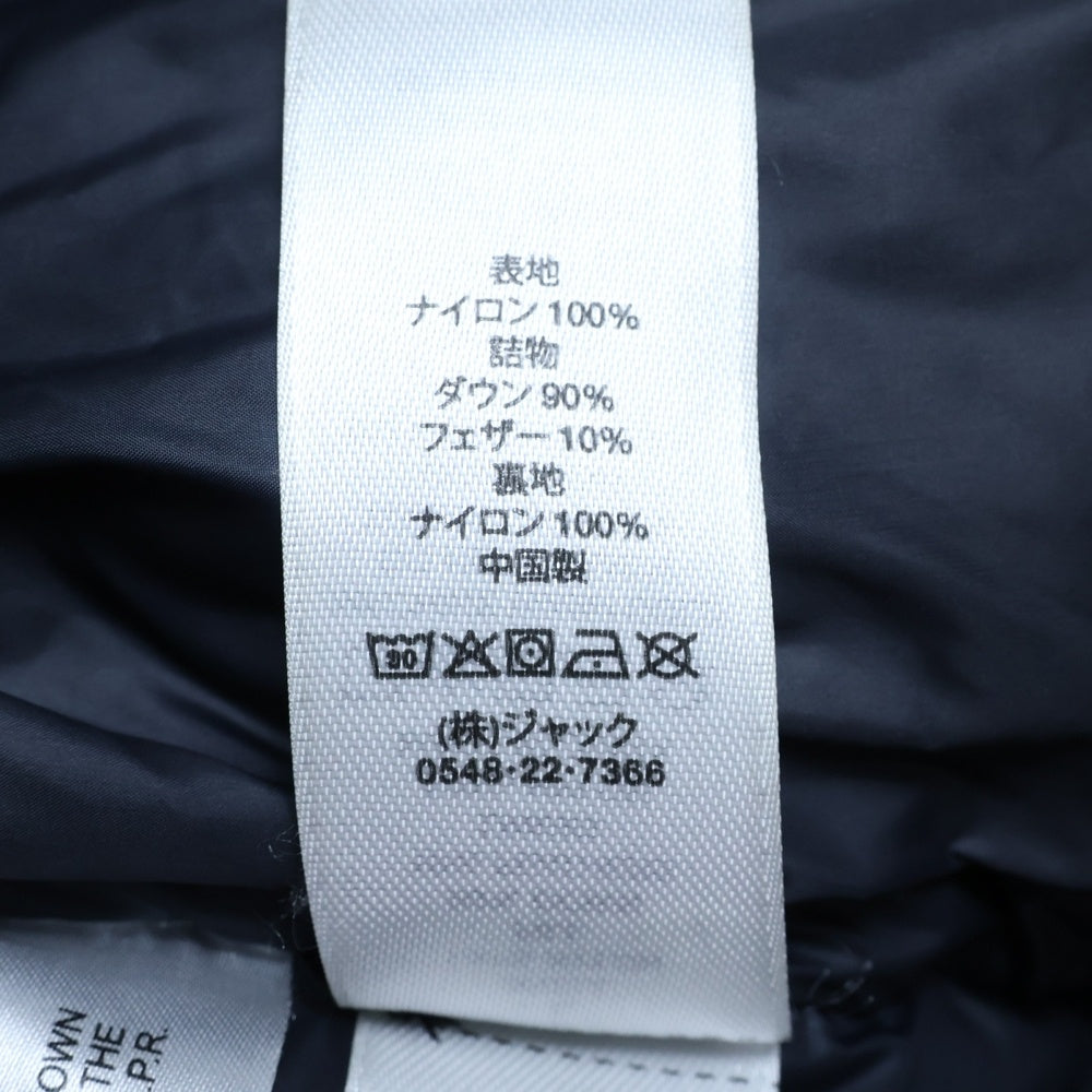 STUSSY(ステューシー) Down Puffer Nylon ダウン パッファ ナイロンダウンジャケット ブラック 115711