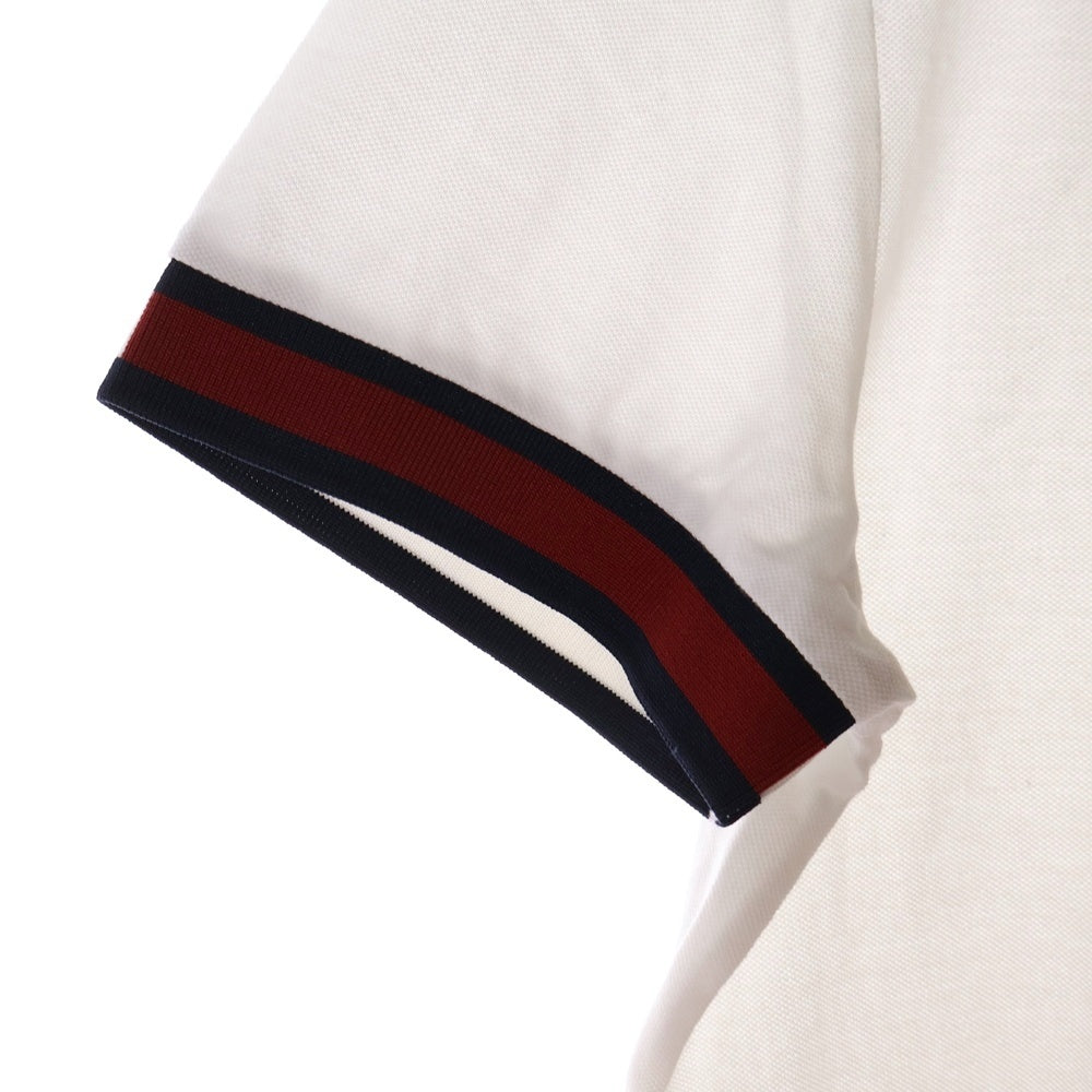 TOMMY HILFIGER(トミーヒルフィガー) ピケフラッグカフTシャツ ホワイト MW30039