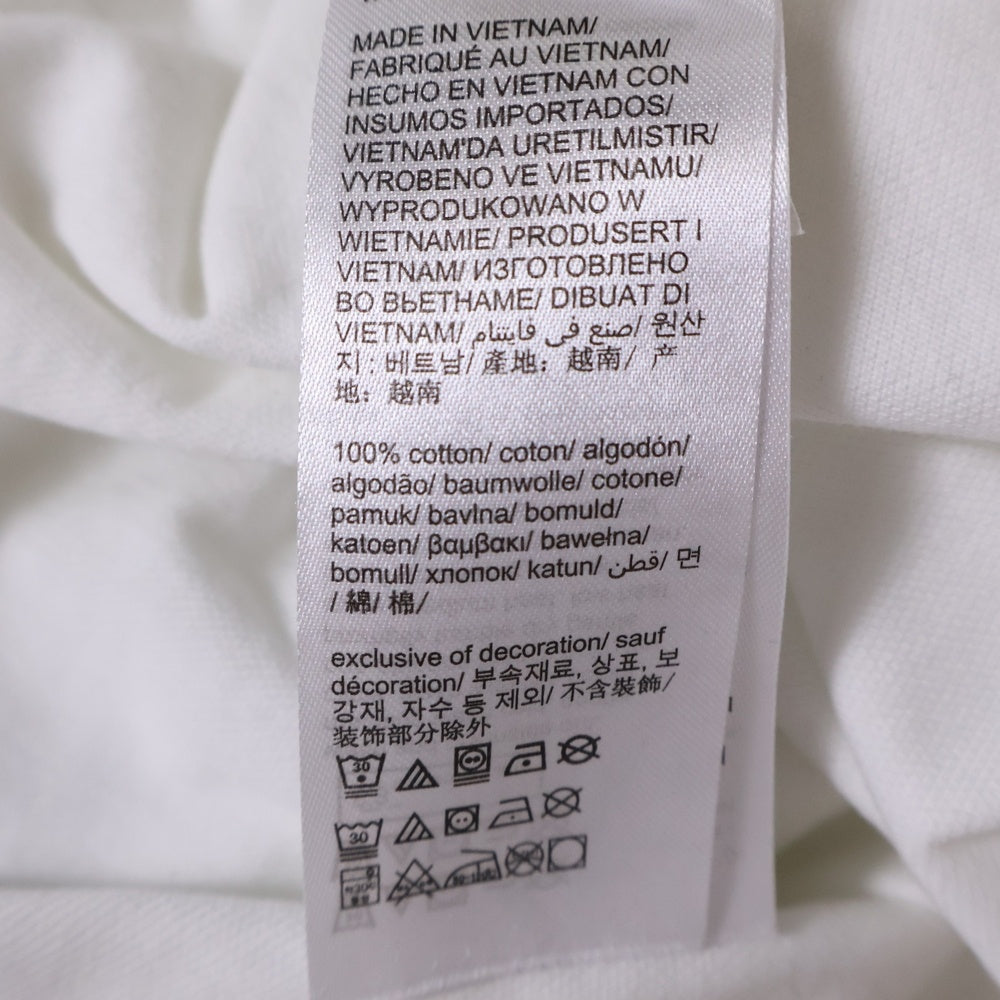 TOMMY HILFIGER(トミーヒルフィガー) ピケフラッグカフTシャツ ホワイト MW30039