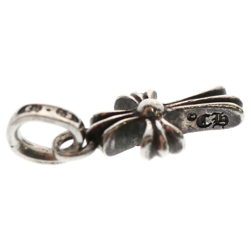 CHROME HEARTS(クロムハーツ) CRS BBYFAT P SAP ベイビーファットクロス PAVEサファイア ペンダントトップ シルバー BCA236