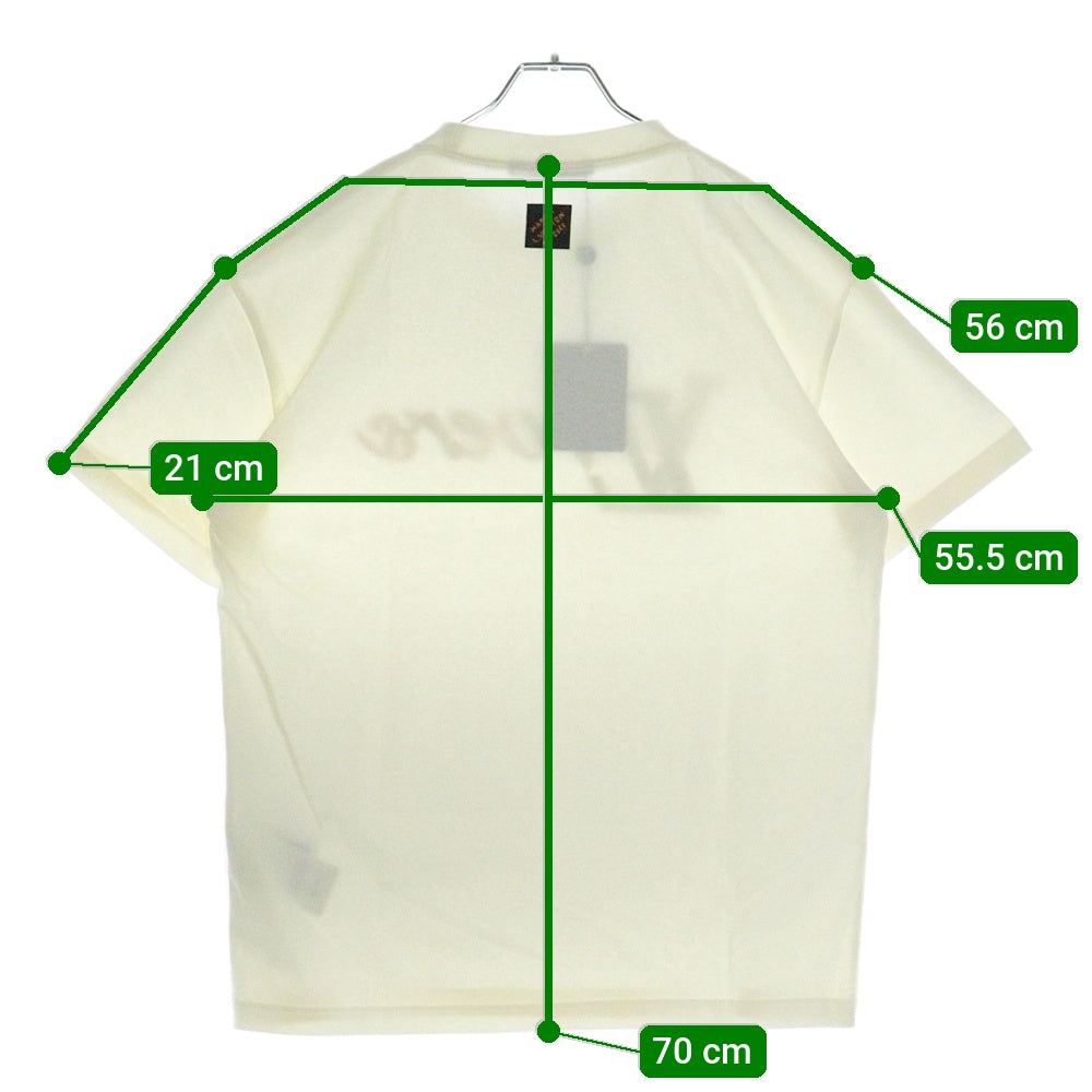 LOUIS VUITTON(ルイヴィトン) 24AW LVLovers ビジューロゴ装飾 クルーネック半袖Tシャツカットソー ホワイト RM242MM NPL HRY29W