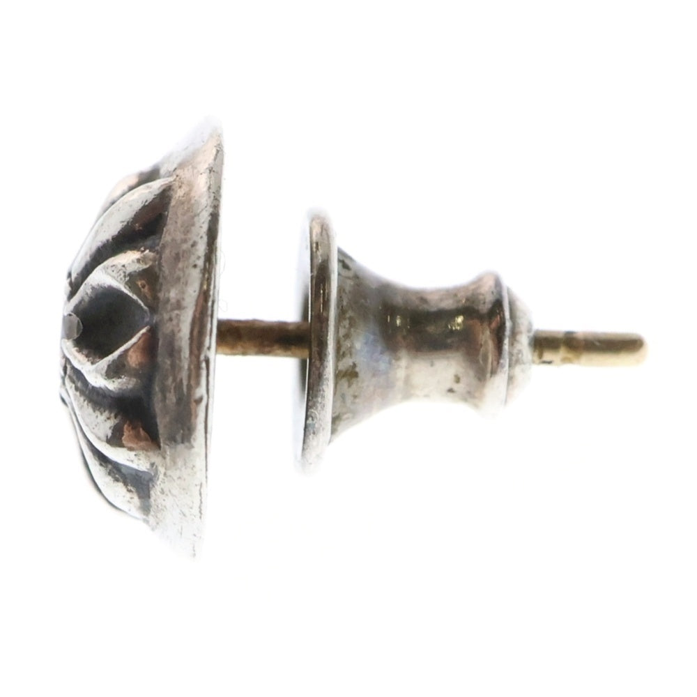 CHROME HEARTS(クロムハーツ) STUD CRSBLL 1DIA クロスボールスタッドピアス 1ダイヤ シルバー