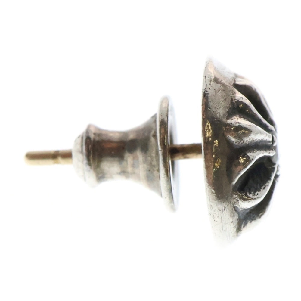 CHROME HEARTS(クロムハーツ) STUD CRSBLL 1DIA クロスボールスタッドピアス 1ダイヤ シルバー