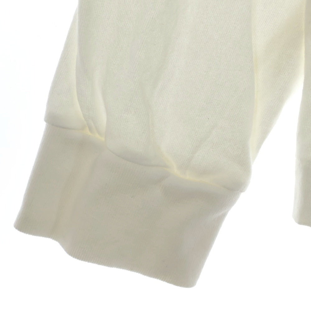 HUMAN MADE(ヒューマンメイド) 22AW HEART L/S Tee ハートロゴプリント クルーネック長袖Tシャツカットソー ホワイト