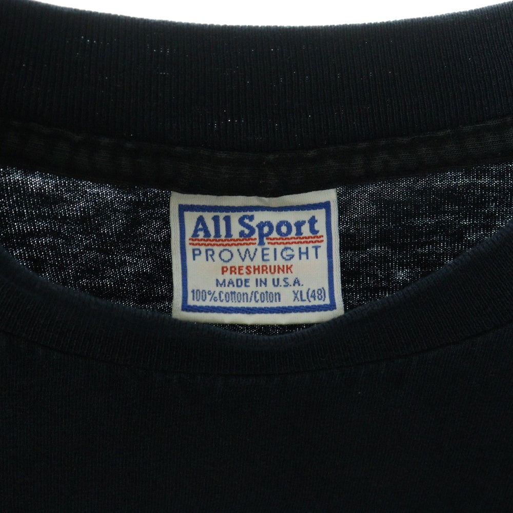 VINTAGE(ヴィンテージ) 90s Nine Inch Nails Box Logo Rock Band Tee ナインチネイルズ ボックスロゴ クルーネック半袖Tシャツカットソー ネイビー