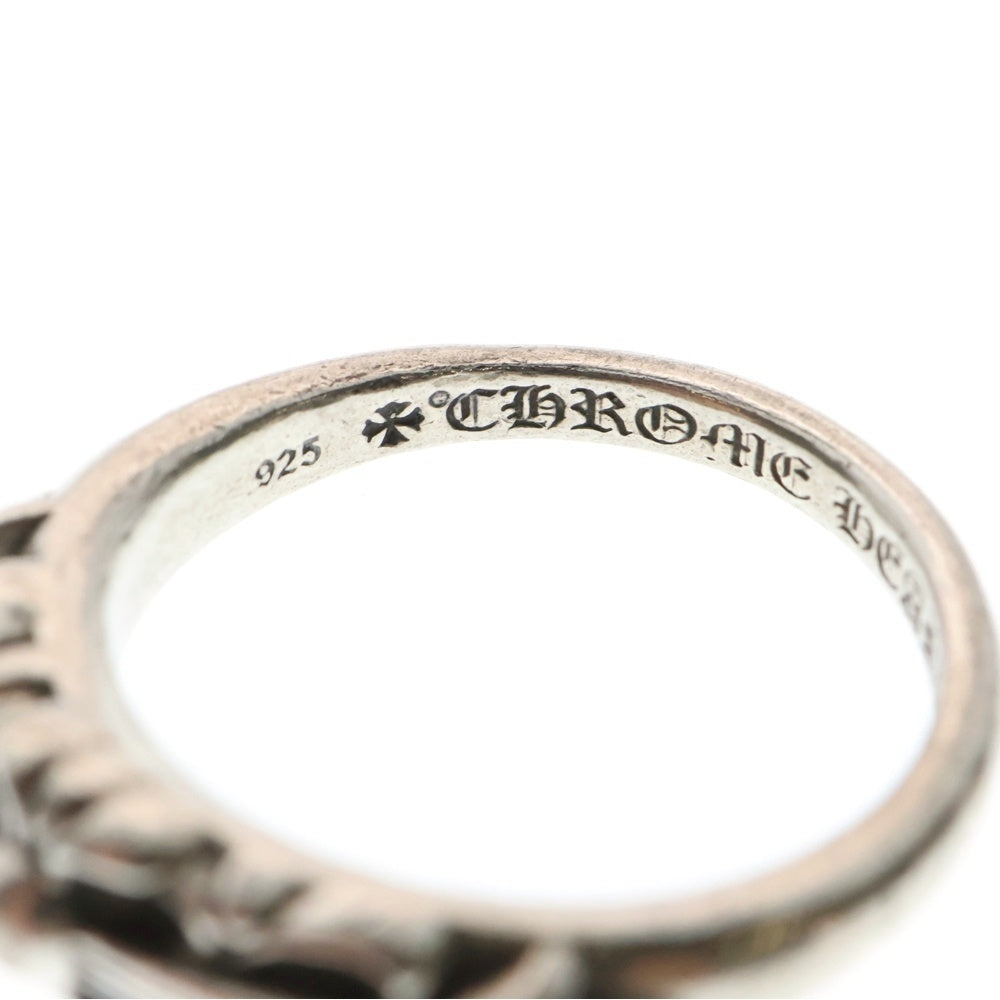 CHROME HEARTS(クロムハーツ) BABY CLASSIC ベイビークラシックフローラルクロスリング シルバー BCA338