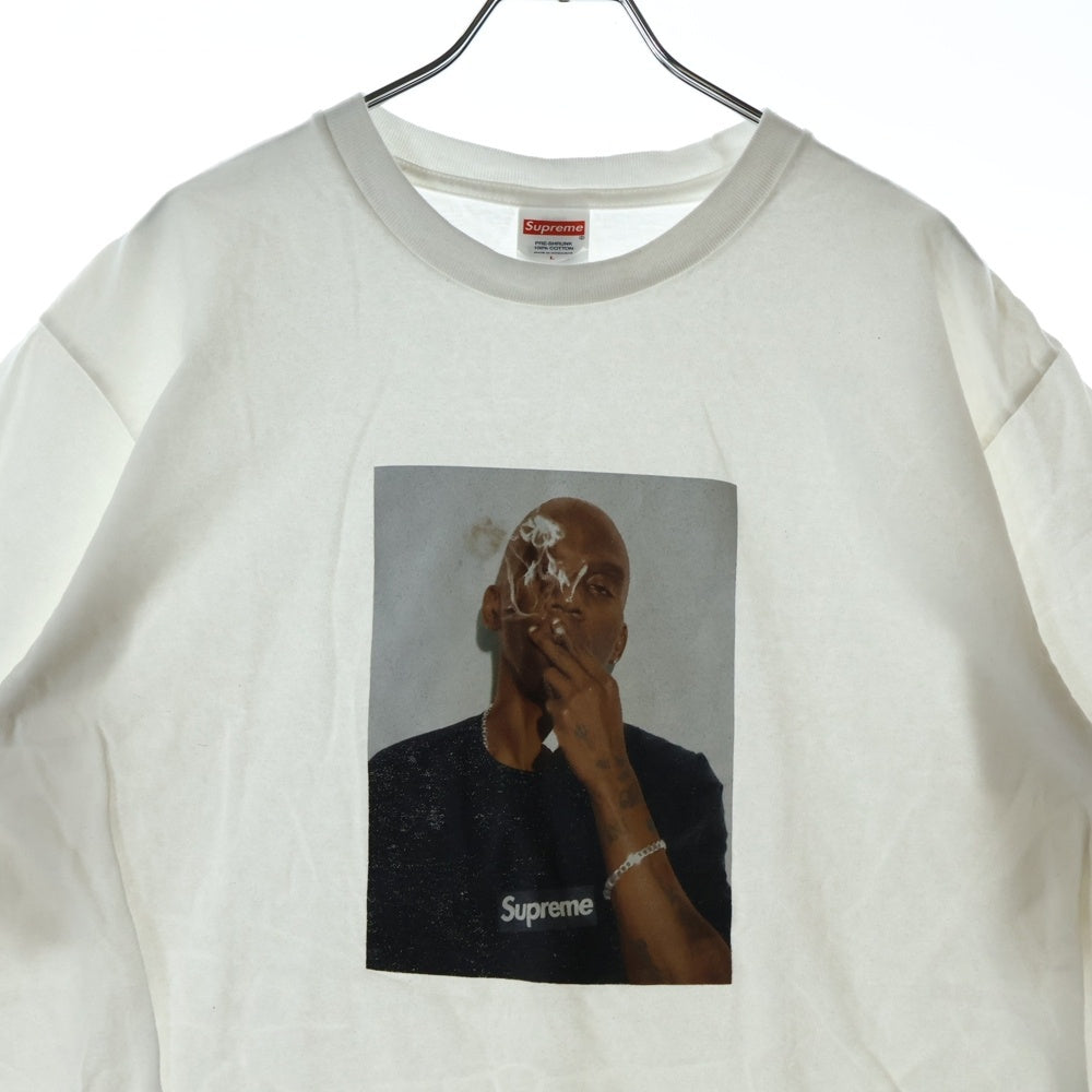 SUPREME(シュプリーム) 25SS Dean Blint Tee フロントプリント クルーネック半袖Tシャツカットソー ホワイト