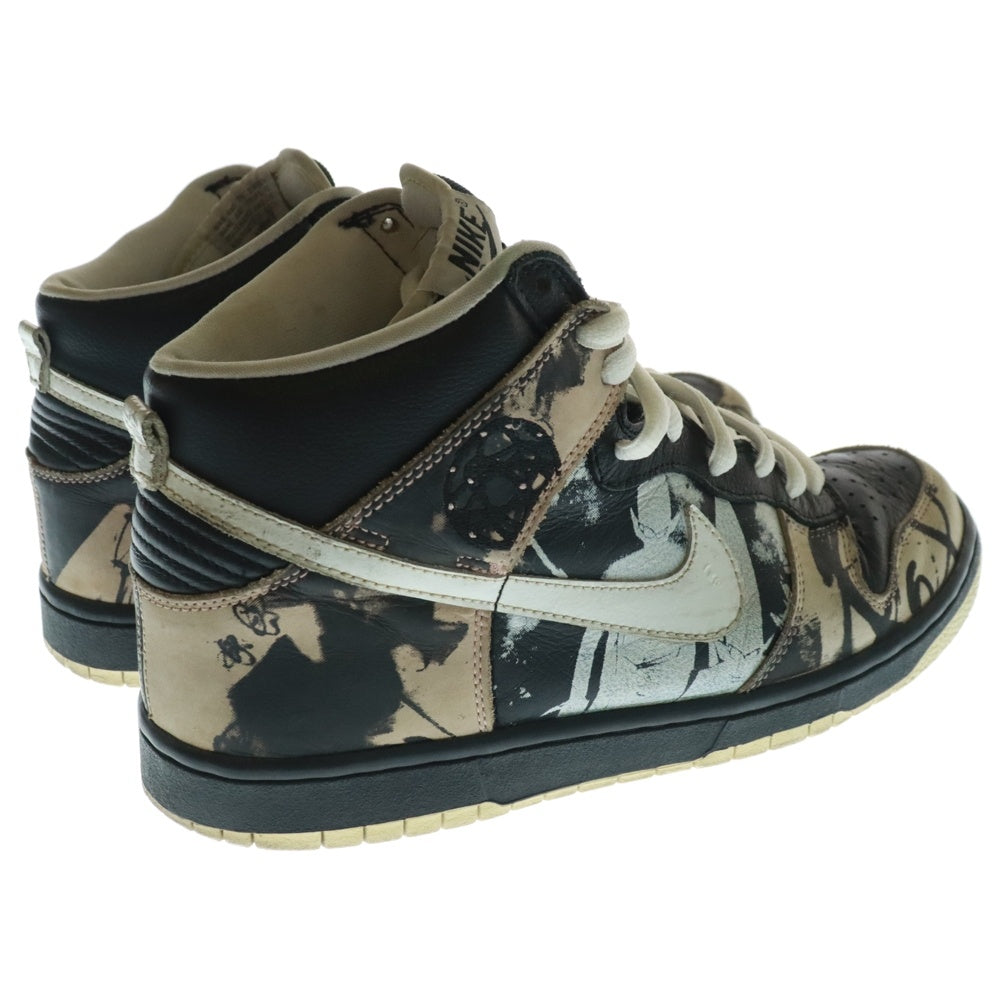 NIKE SB(ナイキエスビー) 【観賞用 2004年製】 Dunk High Pro Unkle ダンク ハイ プロ アンクル ハイカットスニーカー マルチカラー US10/28cm 305050-013