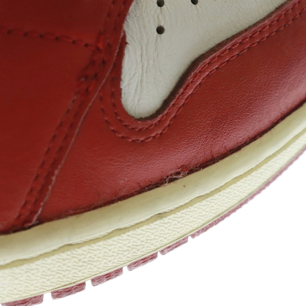 NIKE(ナイキ) 【観賞用 2015年製】 Air Jordan 1 Retro High Chicago エアジョーダン1 レトロ シカゴ ハイカットスニーカー レッド US10.5/28.5cm 555088-101