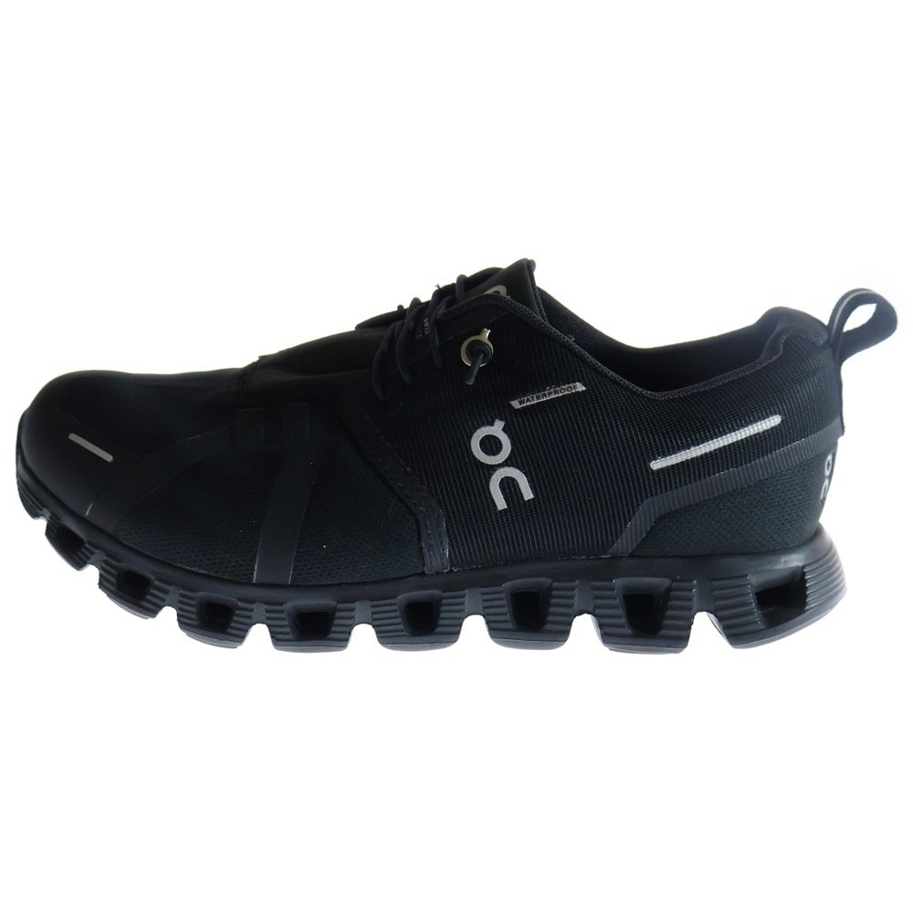 On(オン) Cloud 5 Waterproof W クラウド 5 ウォータープルーフ ローカットスニーカー レディース ブラック USW7/24cm 59.98838