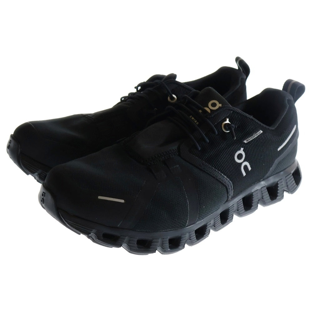 On(オン) Cloud 5 Waterproof W クラウド 5 ウォータープルーフ ローカットスニーカー レディース ブラック USW7/24cm 59.98838
