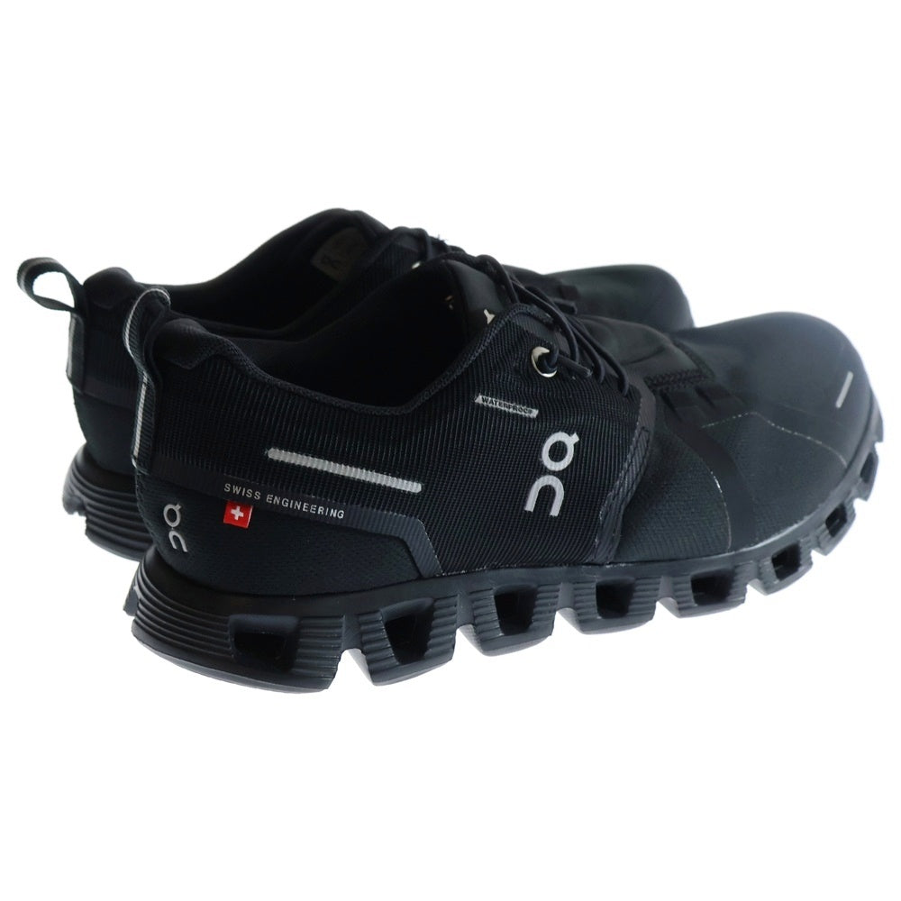 On(オン) Cloud 5 Waterproof W クラウド 5 ウォータープルーフ ローカットスニーカー レディース ブラック USW7/24cm 59.98838