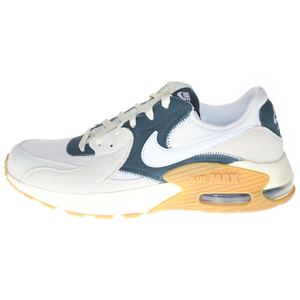 NIKE(ナイキ) Air Max Excee Sail Deep Jungle エアマックス エクシー セイル ディープジャングル ローカットスニーカー ホワイト/グリーン US9/27cm FQ8067-133