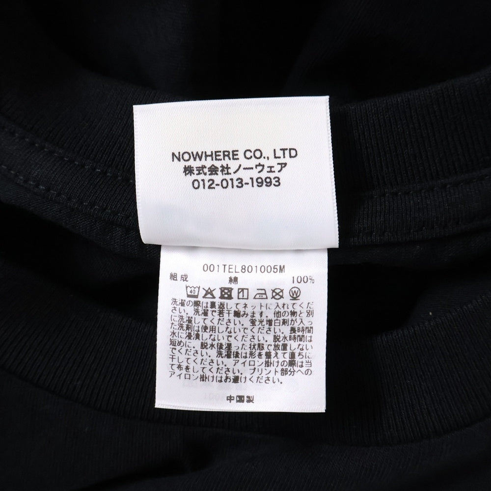 A BATHING APE(アベイシングエイプ) ABC CAMO COLLEGE TEE フロントプリント クルーネック半袖Tシャツカットソー ブラック/グリーン 001TEL801005M