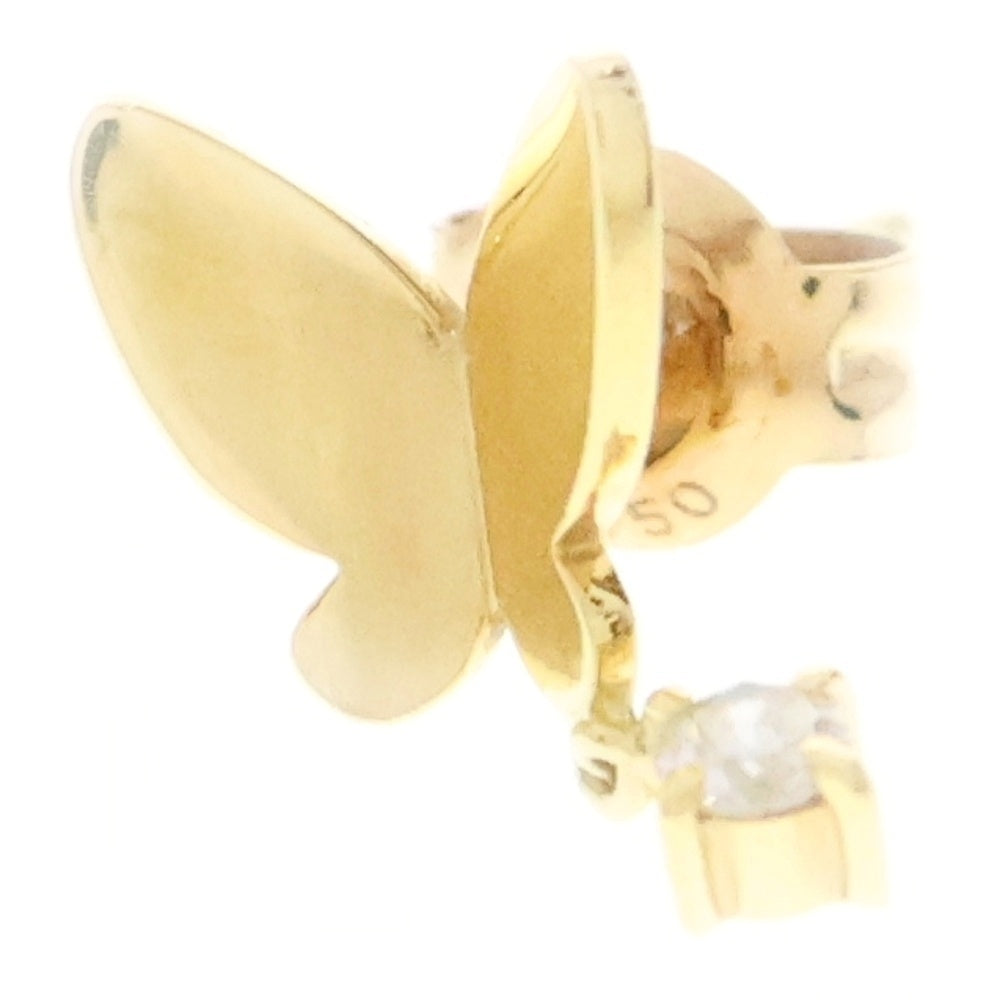 AHKAH(アーカー) 18K アンパピヨンブリリアンダイヤモンド ピアス レディース ゴールド AK1951010400