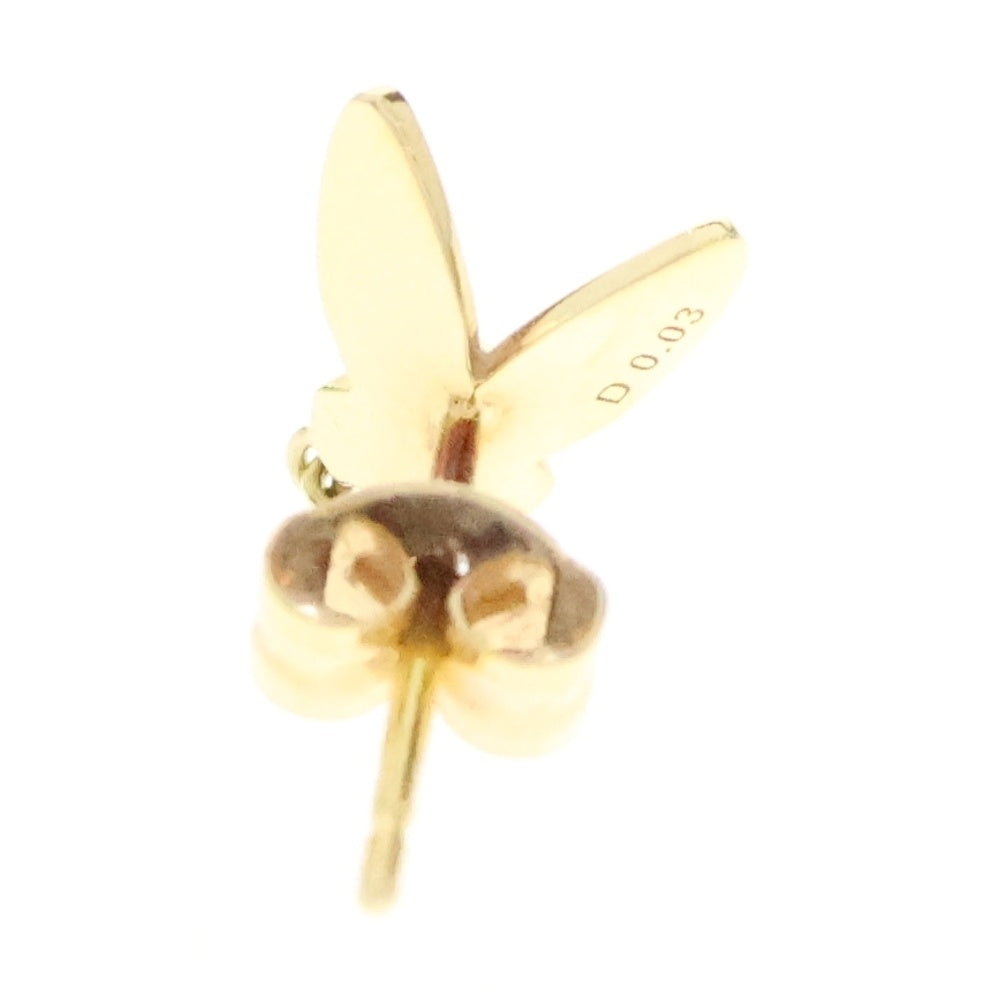 AHKAH(アーカー) 18K アンパピヨンブリリアンダイヤモンド ピアス レディース ゴールド AK1951010400