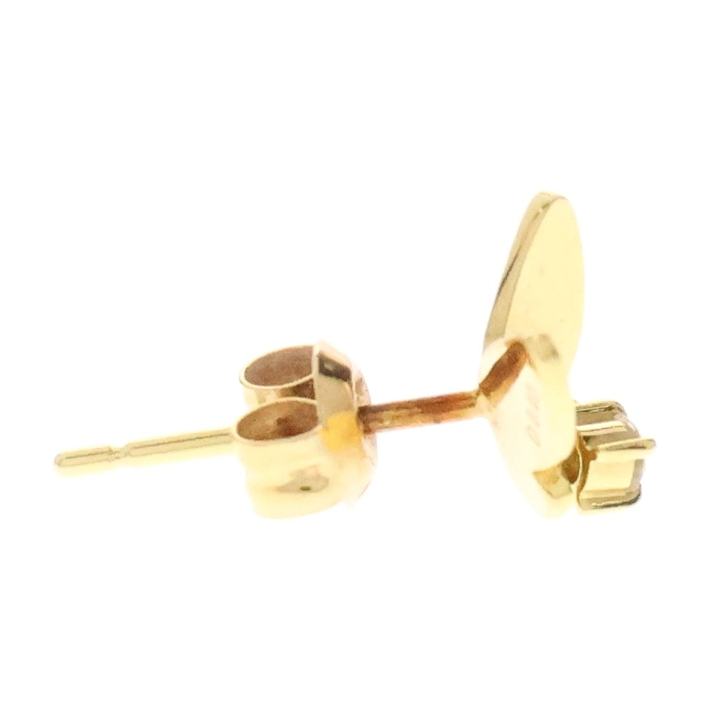 AHKAH(アーカー) 18K アンパピヨンブリリアンダイヤモンド ピアス レディース ゴールド AK1951010400
