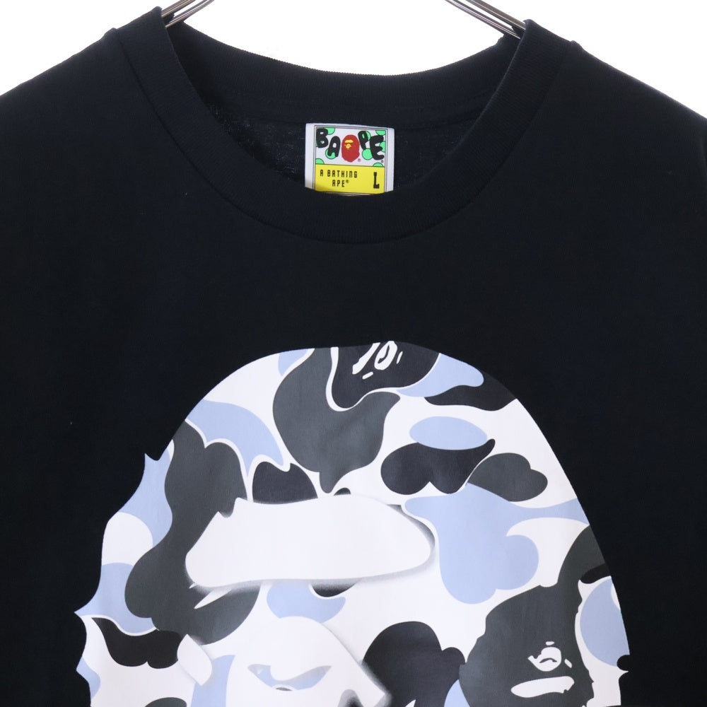A BATHING APE(アベイシングエイプ) GO!APE KYOTO 京都限定 クルーネック半袖Tシャツカットソー ブラック 001TEL221033F
