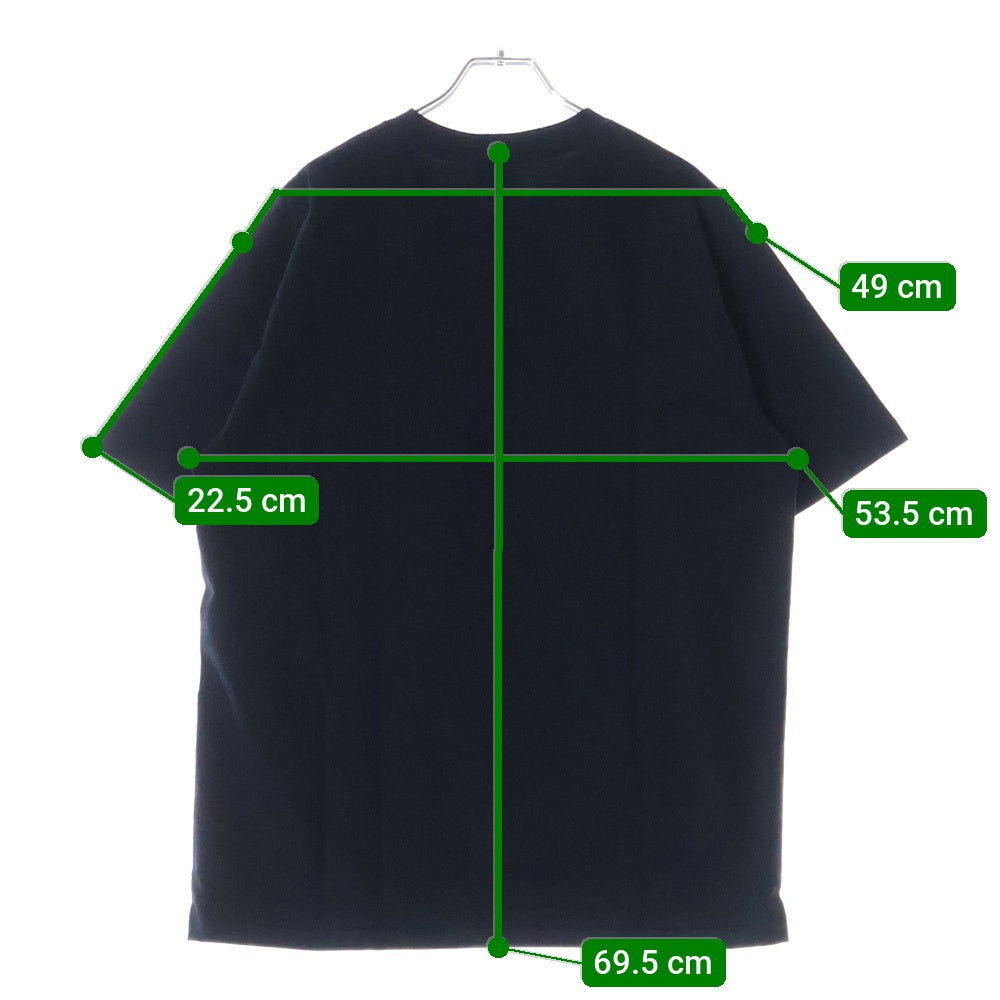 A BATHING APE(アベイシングエイプ) GO!APE KYOTO 京都限定 クルーネック半袖Tシャツカットソー ブラック 001TEL221033F