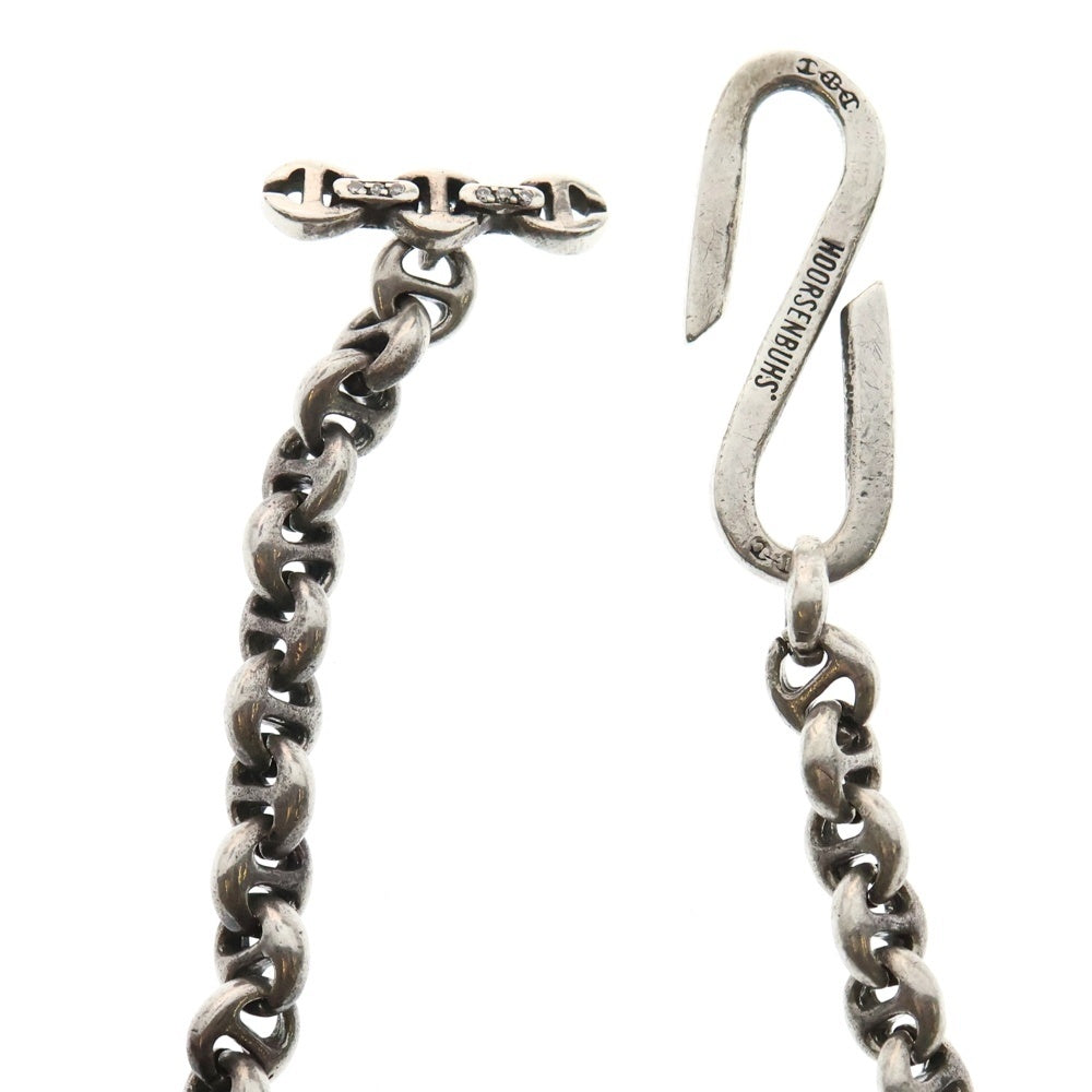 HOORSENBUHS(ホーセンブース) 10MM OPEN-LINK WALLET CHAIN オープンリンク ウォレットチェーン シルバー