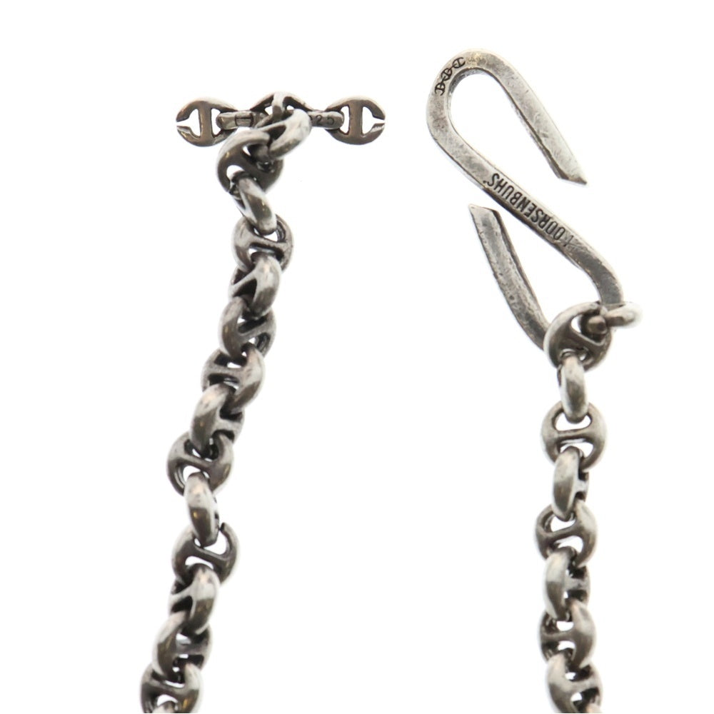 HOORSENBUHS(ホーセンブース) 10MM OPEN-LINK WALLET CHAIN オープンリンク ウォレットチェーン シルバー