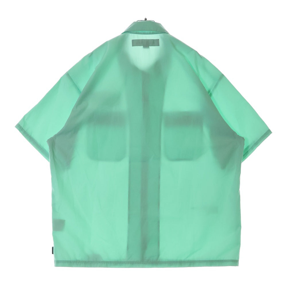 NEIGHBORHOOD(ネイバーフッド) 25SS CLASSIC WORK SHIRT SS-1 クラシックワークシャツ 半袖開襟シャツ ミントグリーン 251TSNH-SHM02