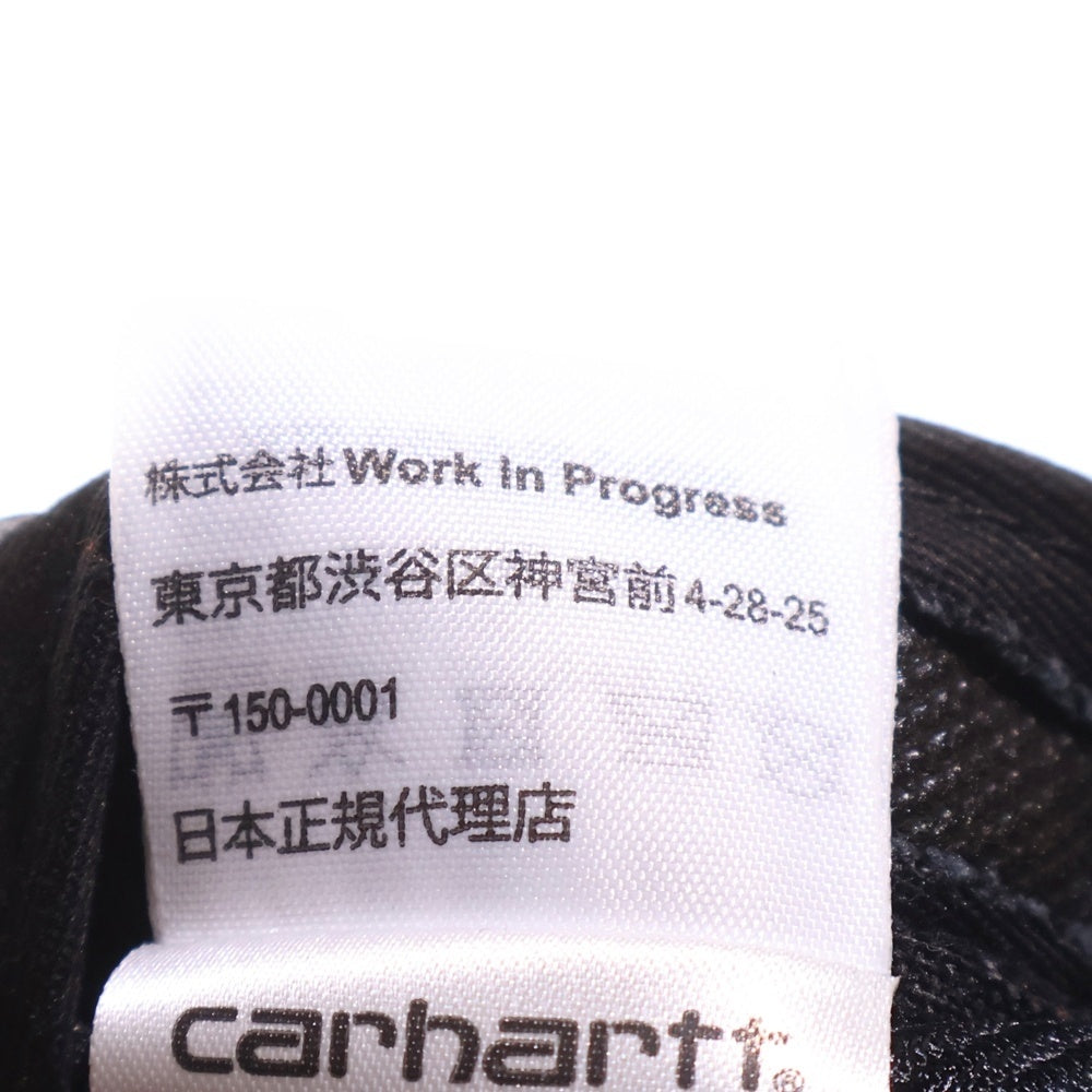 CARHARTT(カーハート) BACKLEY CAP バックレーキャップ ロゴ 帽子 ブラック