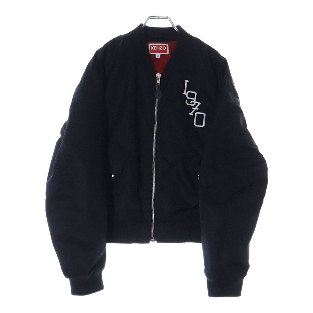 KENZO(ケンゾー) Tiger Varsity Jacket タイガー刺繍 バーシティジャケット スタジャン FD62BL179C0C ブラック