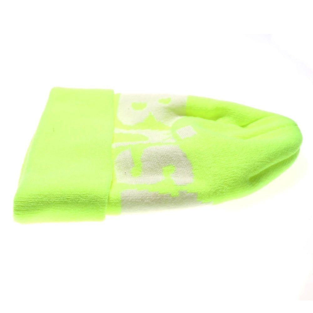 F.C.R.B./F.C.Real Bristol/FCRB(エフシーアールビー/エフシーレアルブリストル) BIG LOGO KNIT CAP ビッグロゴ ニットキャップ ビーニー イエロー FCRB-232091