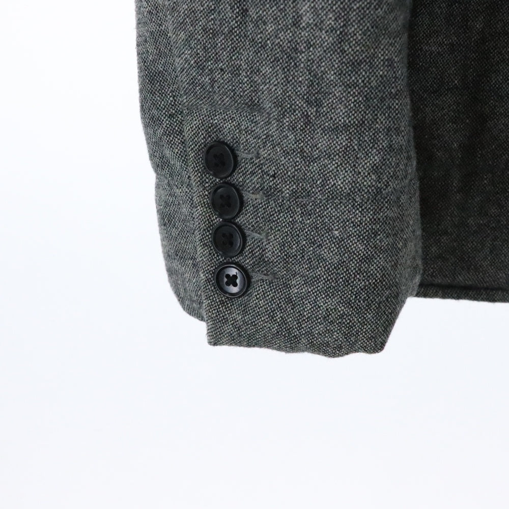 Armani Exchange(アルマーニ エクスチェンジ) 襟付きウールジャケット グレー