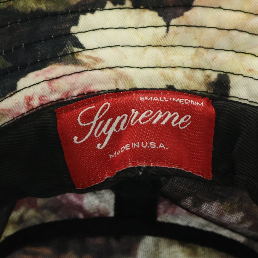 SUPREME(シュプリーム) Power Corruption Lies Crusher 花柄バケットハット 帽子 マルチカラー