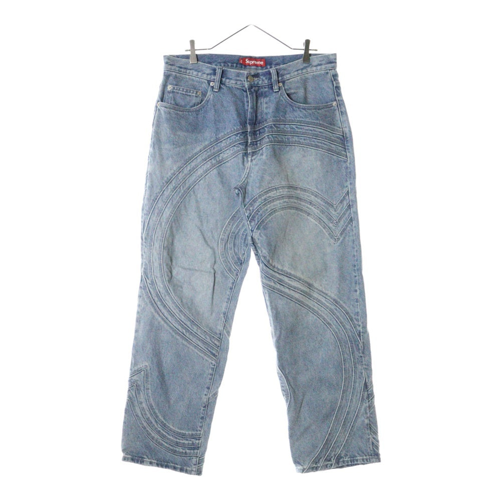 SUPREME(シュプリーム) S Logo Loose Fit Jean Sロゴ ルーズフィット デニムパンツ インディゴ
