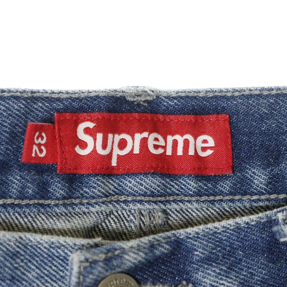 SUPREME(シュプリーム) S Logo Loose Fit Jean Sロゴ ルーズフィット デニムパンツ インディゴ