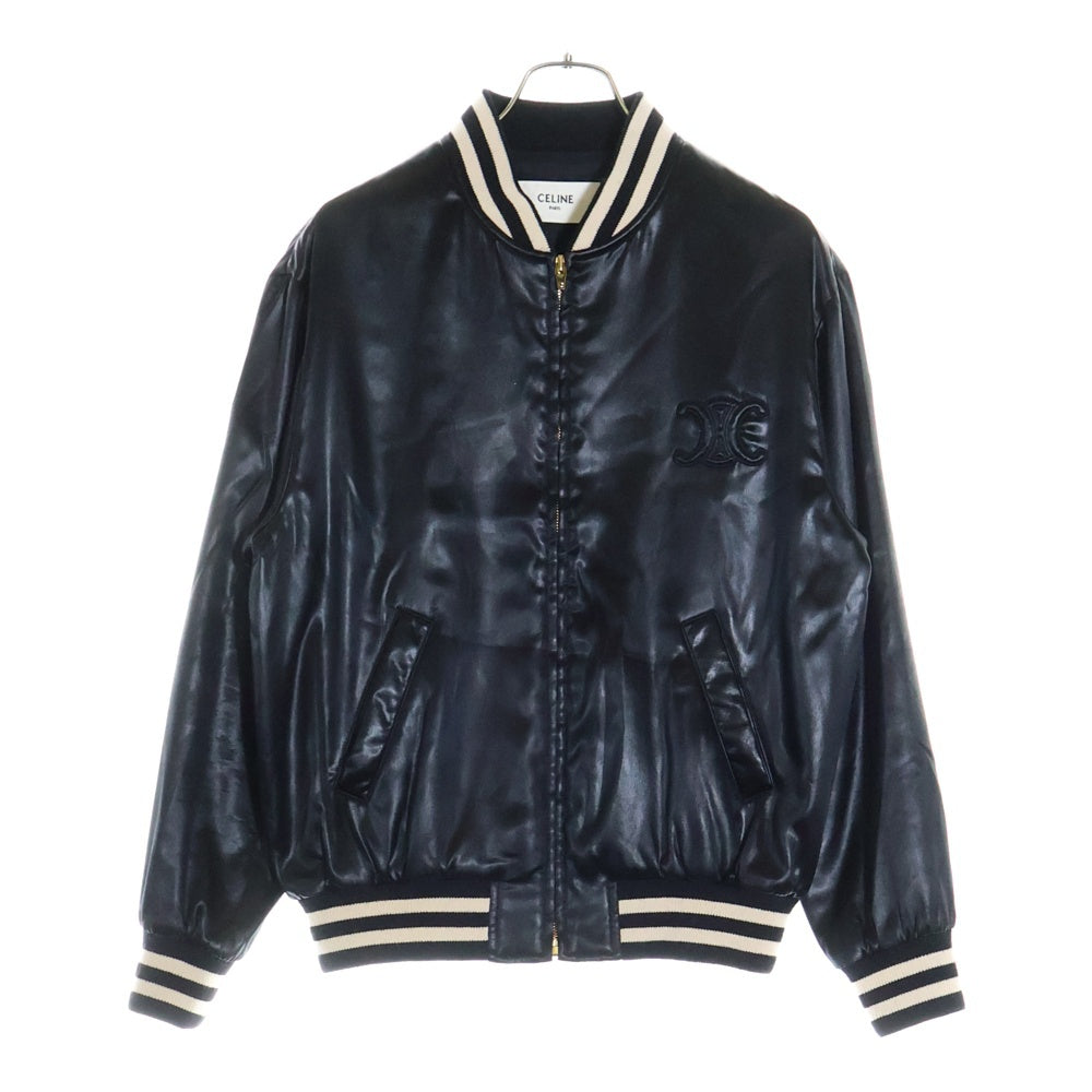 CELINE(セリーヌ) 22SS トリオンフ カザックジャケット スタジャン レディース ブラック 2V46J199Q