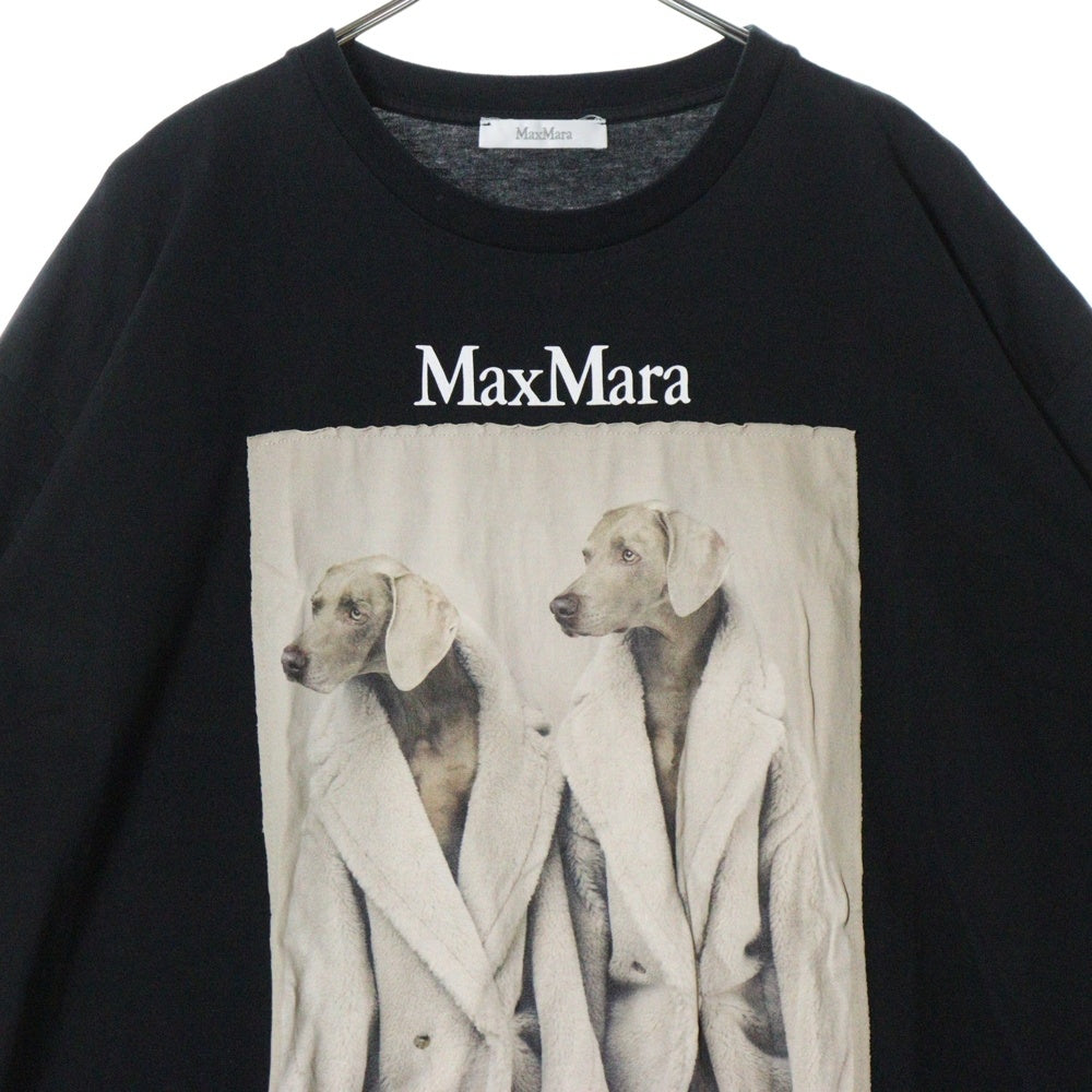 MaxMara(マックスマーラ) ウェグマンプリント クルーネック半袖T