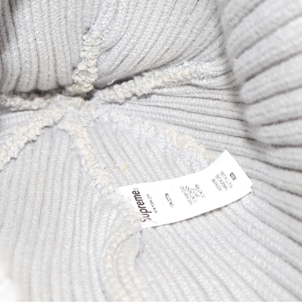 SUPREME(シュプリーム) Overdyed Beanie オーバーダイ ビーニー ニット帽 帽子 グレー