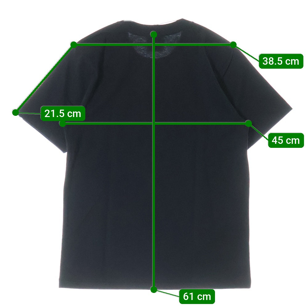 A BATHING APE(アベイシングエイプ) ABC CAMO BIG BABY MILO TEE クルーネック半袖Tシャツカットソー レディース ブラック/ブルー 002TEL202001L