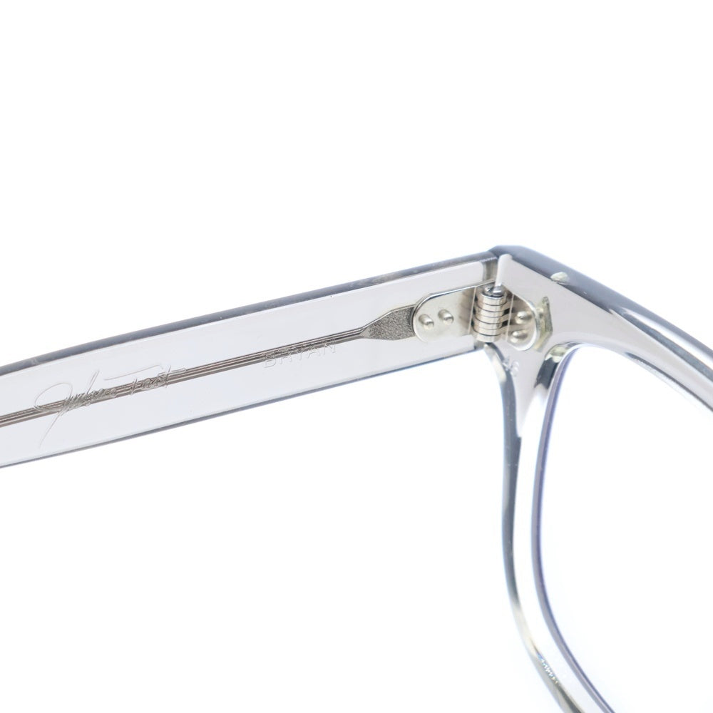 JULIUS TART OPTICAL(ジュリアス タートオプティカル) BRYAN Grey Crystal 2 ブライアングレークリスタル ウェリントンサングラス 眼鏡 クリアブラック
